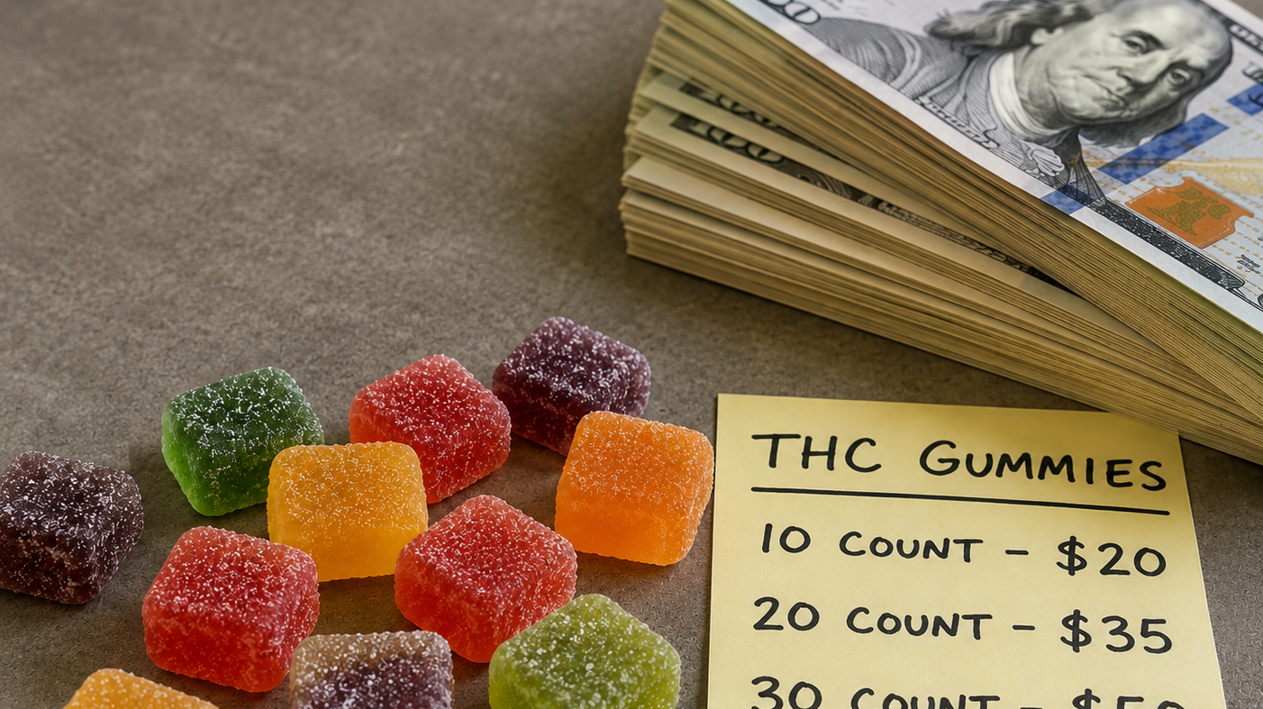 How Much Do THC Gummies Cost? Wyld, Wana & Camino Prices