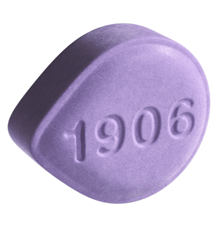 Purple 1906 Sleep gummy designed to promote relaxation and restful sleep, made with hemp-derived ingredients.