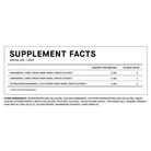 Supplement facts for 1906 Sleep, detailing ingredients and amounts per serving for CBD and CBN extracts.