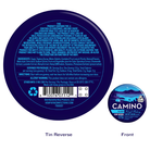 Camino Midnight Blueberry Sleep Gummies featuring 5mg THC and 1mg CBN per gummy, designed for restful sleep.