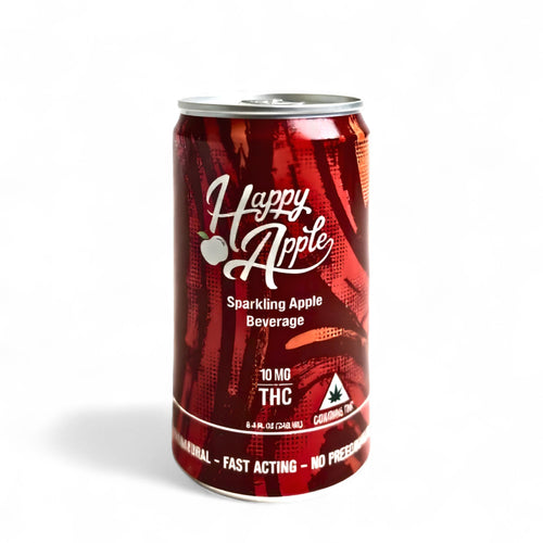 Happy Apple - Sparkling Cider Beverage - 10mg THC (4 pack)